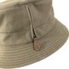 HERMES Zip up hat hat bucket hat bob hat hat cotton khaki