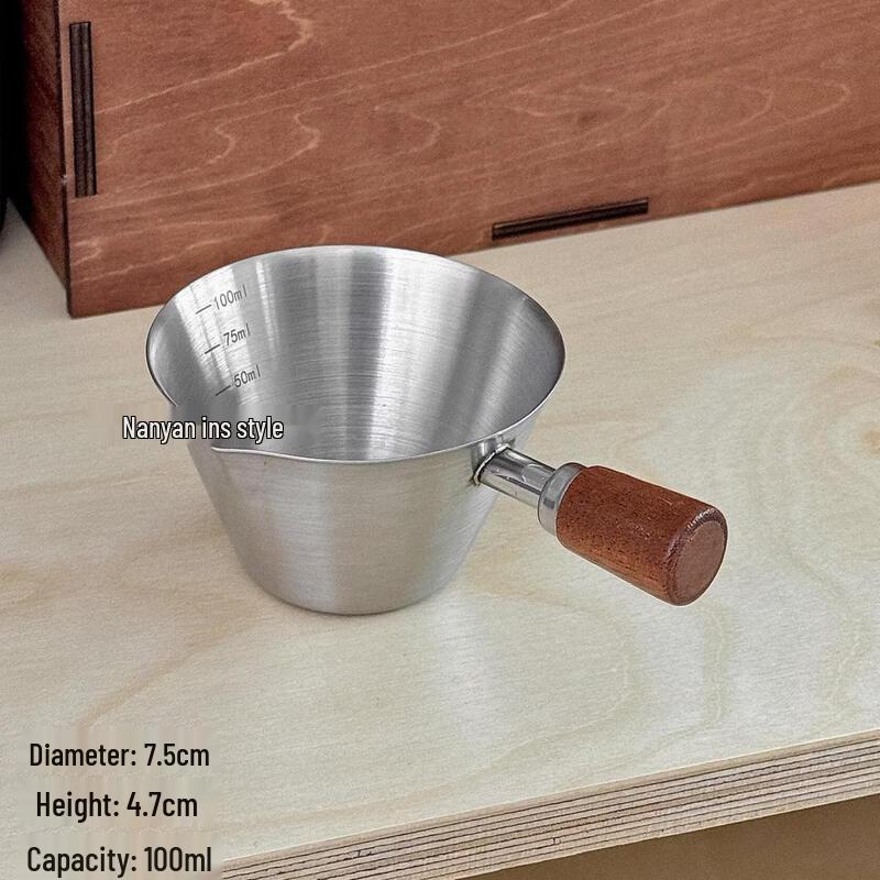 Qiwei 304 Stainless Steel Espresso Measuring Cup