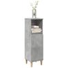 Vidaxl Bathroom Cabinet, Concrete Grey, 30X30X100 Cm
