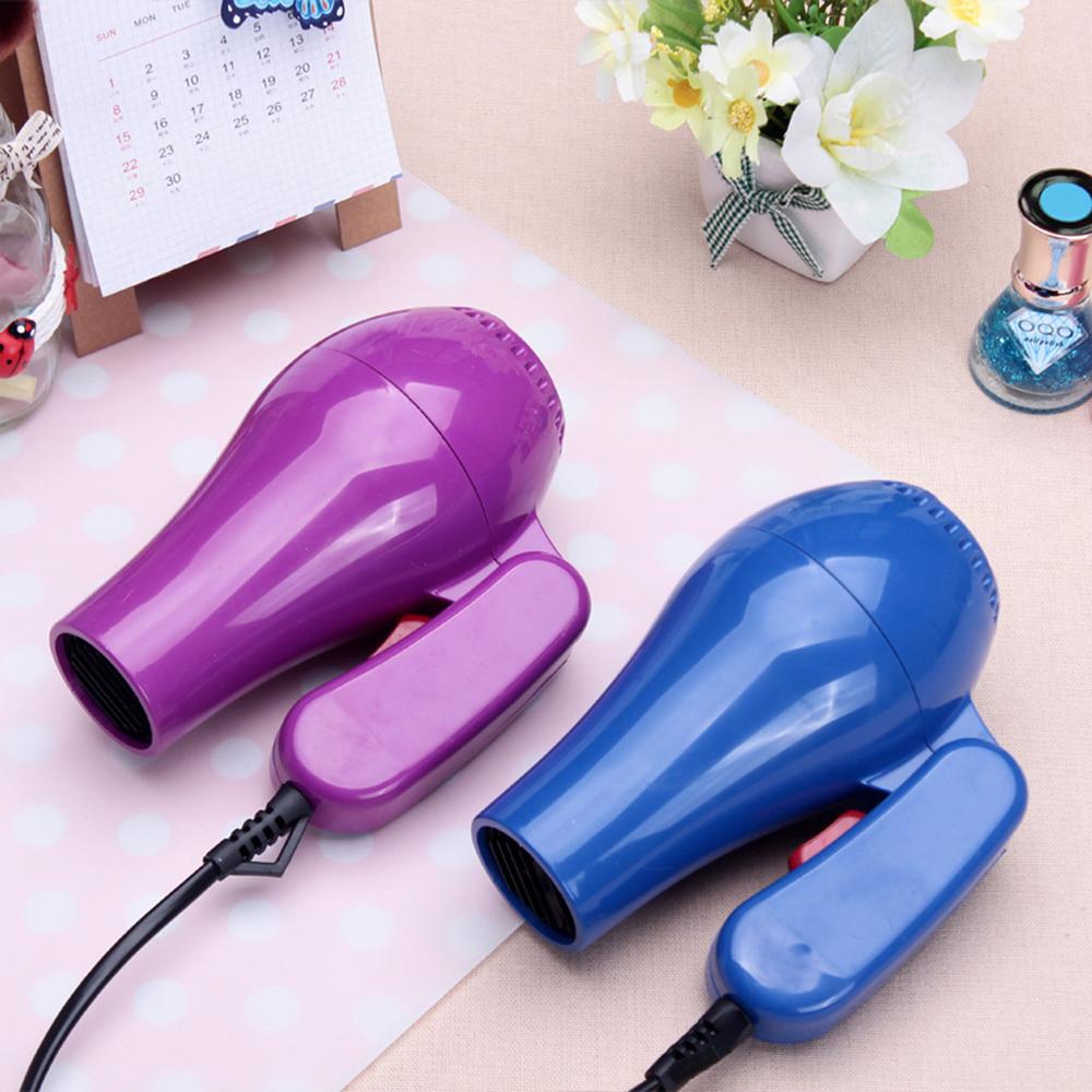 Portable Household Hair Blow Dryer Traveller Hair Dryer Compact Blower Foldable