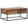 Coffee Table 90x50x40 Cm Rough Acacia Wood