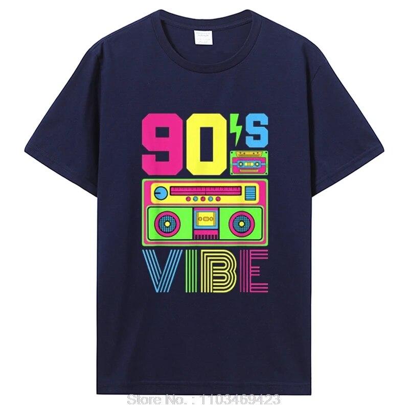 90s Vibe 1990 Styl Móda 90s Téma Oblečení Devadesátková Kostým Tričko Vtipné Grafické Tričko Topy Dámská Móda Oblečení Oversized