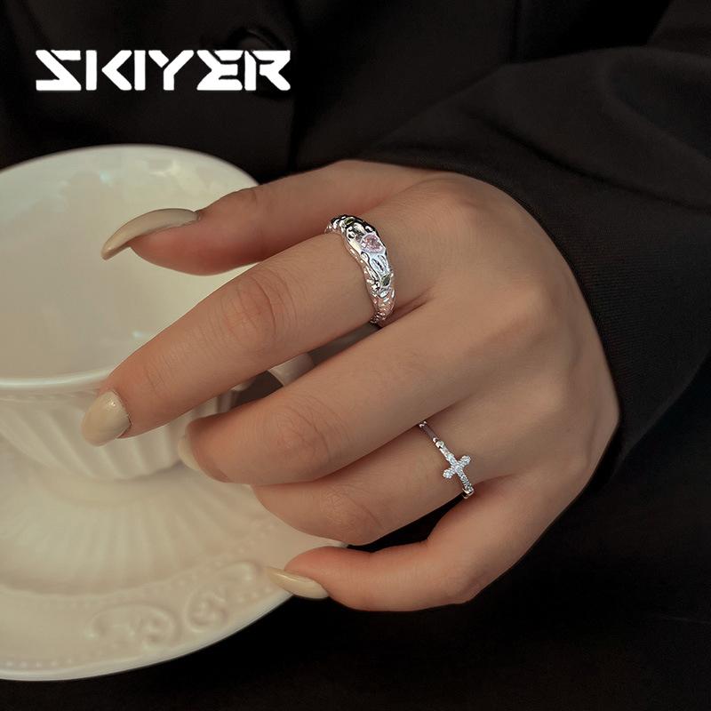 

Кольца для пар серебряного цвета для женщин и мужчин Серебряные кольца модные аксессуары