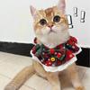 Neues Weihnachtskatzenhalsband mit Glöckchen Hunde Zubehör für Kleine Hunde Waschbares Schal Bandana Halsband Lätzchen