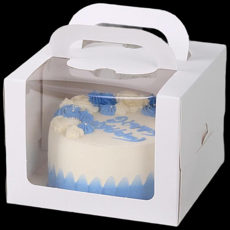 Tragbare Europäische Transparente Geburtstagskuchenbox