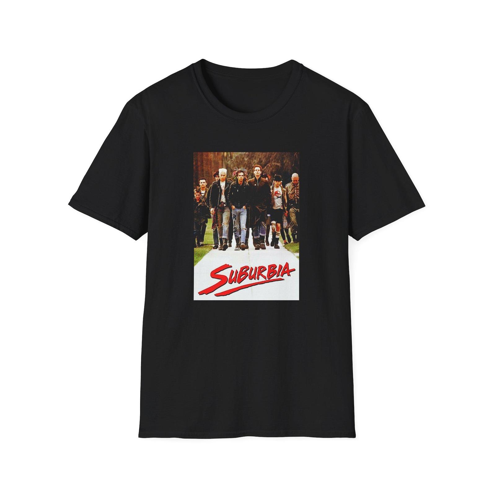 Suburbia Movie shirt - Unisex Softstyle T shirt Suburbia movie cult classic 1984 flea punk movie inspired T shirt S