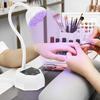 Nail Dryer Light Auto Sensor Nail Lamp Rechargeable Adjustable Desk Nail Light with LED Display and 3 Timer Curing Gel Manicure