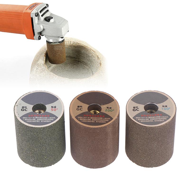 M10 Thread Diamond Cylindrical Grinding Head Wheel Abrasive Tool Angle Grinder Polishing Wheel Part