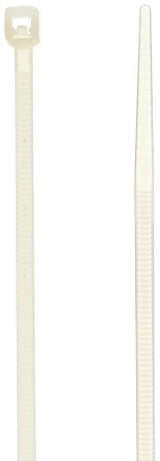 

TRUSCO Cable Ties, 2.5mm Wide x 203mm Wide, 55mm Diameter, Standard Type, TRCV200SS, 10 Packs [Case Sale]