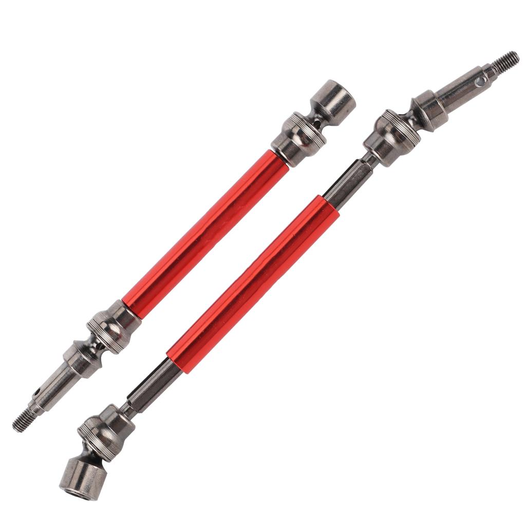 1 Pair RC Car Metal Front and Rear Drive Shaft Replacement Fit for ARRMA Kraton 1 10 RC Car