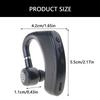 Wireless Bluetooth-compatible Headsets Single Earbuds with Voice Answering & Noise Reductions for Trucker Driving