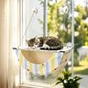 Removable Cat Hammock Heavy-Duty Window Cat Bed Space-saving Hanging Cat Nest  Home