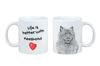 Keeshond, Dutch Barge Dog, Smiling Dutchman, - Cup with a Dog, Cup with a Photo, Personalized Gift from the Brand