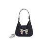 Niche Design New Bow Metal Buckle Mini Fashion One-shoulder Handbag Chain Crossbody Bag Women