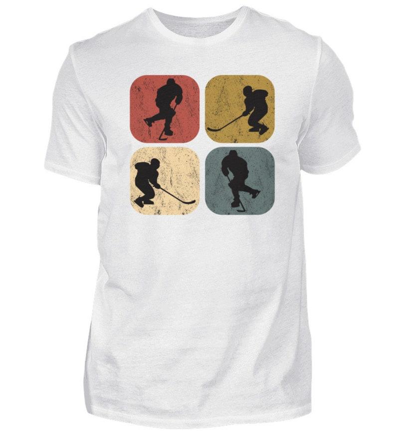 2026 Summer New Ijshockey Hockey Retro Print Pattern Tshirt Unisex And Unisex Casual Fashion Sports Daily Outdoor Sports Tshirt