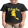Pikachu Anime Kids Cotton T Shirt Summer 214Y Casual Daily Children Top Hot Sale
