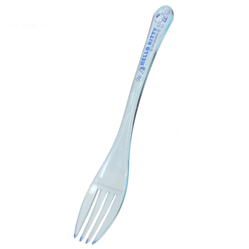 

Marimo Craft Sanrio Hello Kitty Light Blue Angel 4th Edition Clear W180 x Fork, Milk, Approx. H35mm, BLKT-090