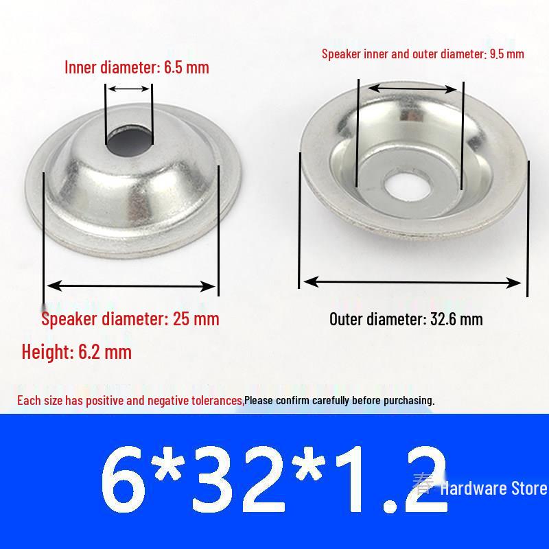 304 Stainless Steel Bowl Gasket with Washer for Adjustable Foot Cup and Recessed Hole Screw