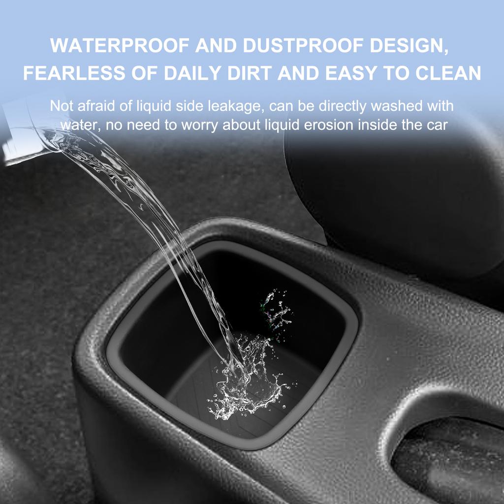 for Suzuki Swift 2016-2026 Car Cup Holder Silicone Central Control Storage Box Anti Dirty Drinks Holder Interior Accessories