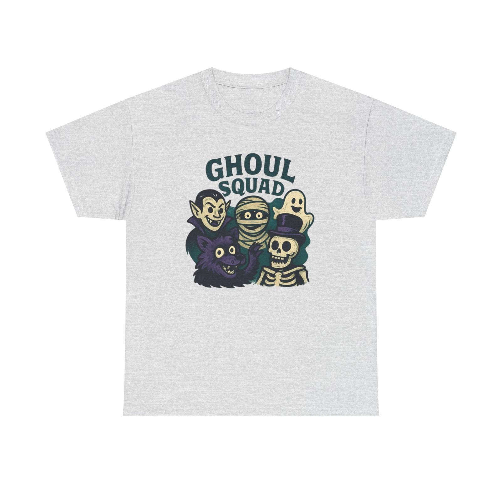 Ghoulish Fun Unisex Tee, Halloween Shirt, Ghoul Squad T-Shirt, Spooky [...] S разноцветный