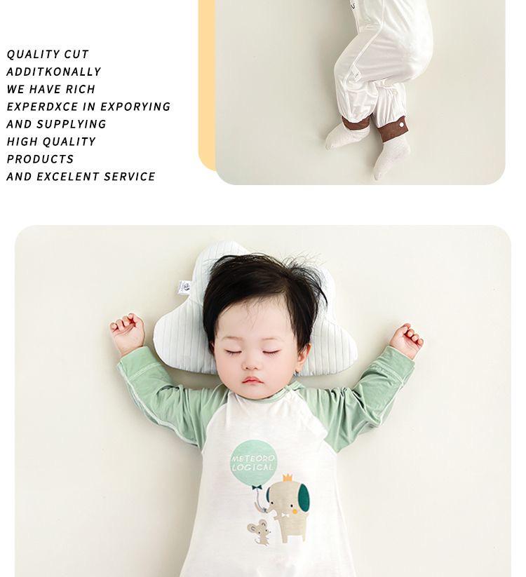 Modal Sommer Baby Langarm Strampler Schlafanzug für Neugeborene
