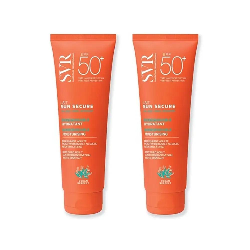 SVR Sun Secure Biodegradable Moisturizing Sunscreen Lotion SPF50+ 250ml 2pcs