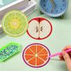 8-teiliges Diamantmalerei-Untersetzer-Set, DIY-Diamantkunst-Kit, Fruchtscheiben-Untersetzer, Diamant-Tischunterlage, Wassermelone Zitrone Kiwi, Tischdekoration, Handgemachtes Geschenk