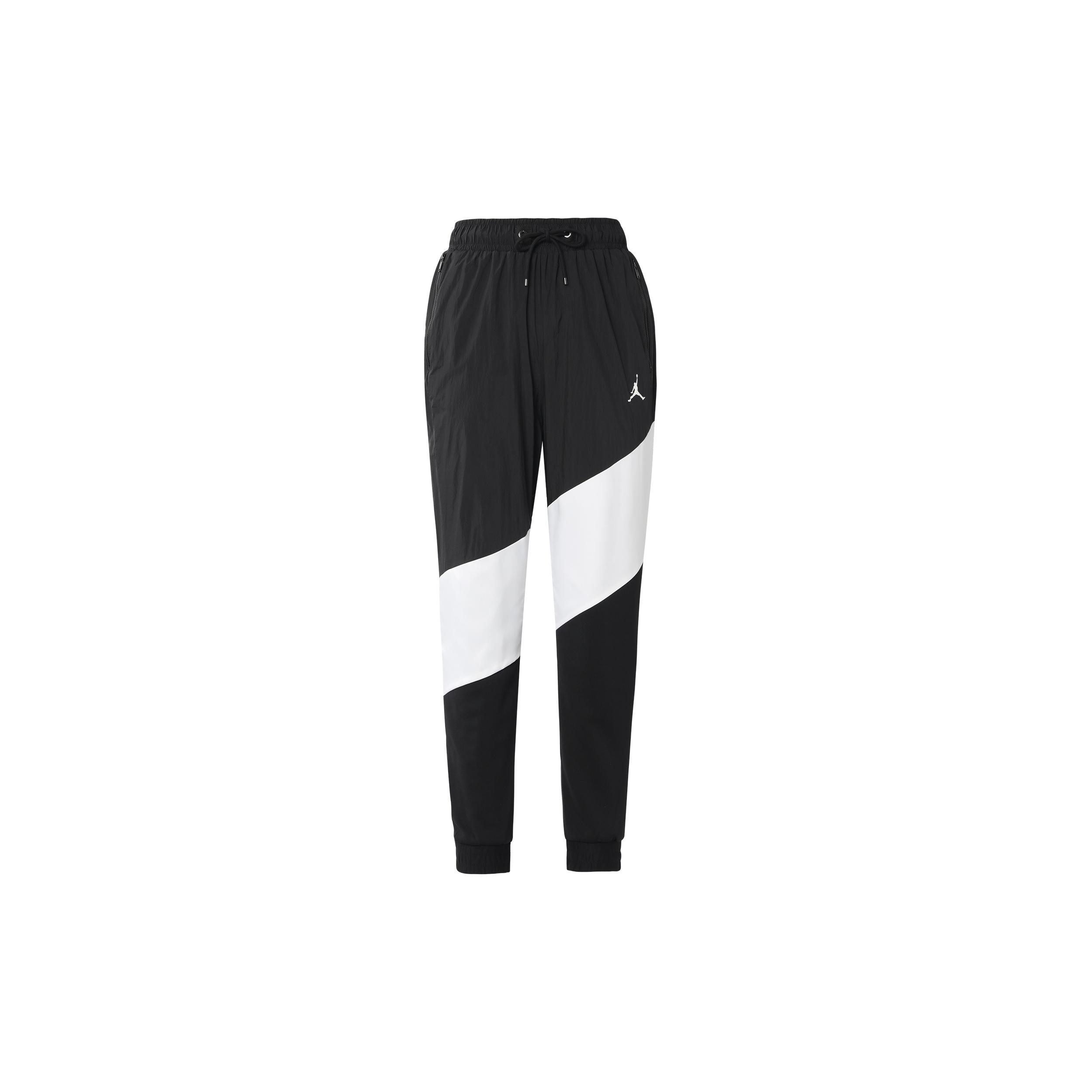 Air Jordan Wings Diamond Woven Sports Colorblock Sports Long Pants Black Men s CI7922-010 L