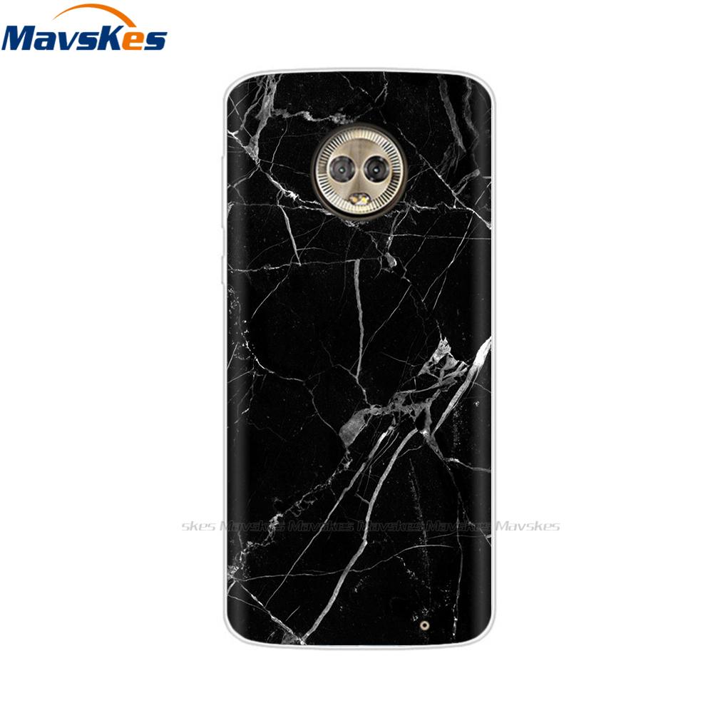 Silicon Case For Moto G6 Plus Case Full Protection Soft Tpu Back Cover On For Motorola MotoG6 G6 Play Bumper Phone Shell Coque