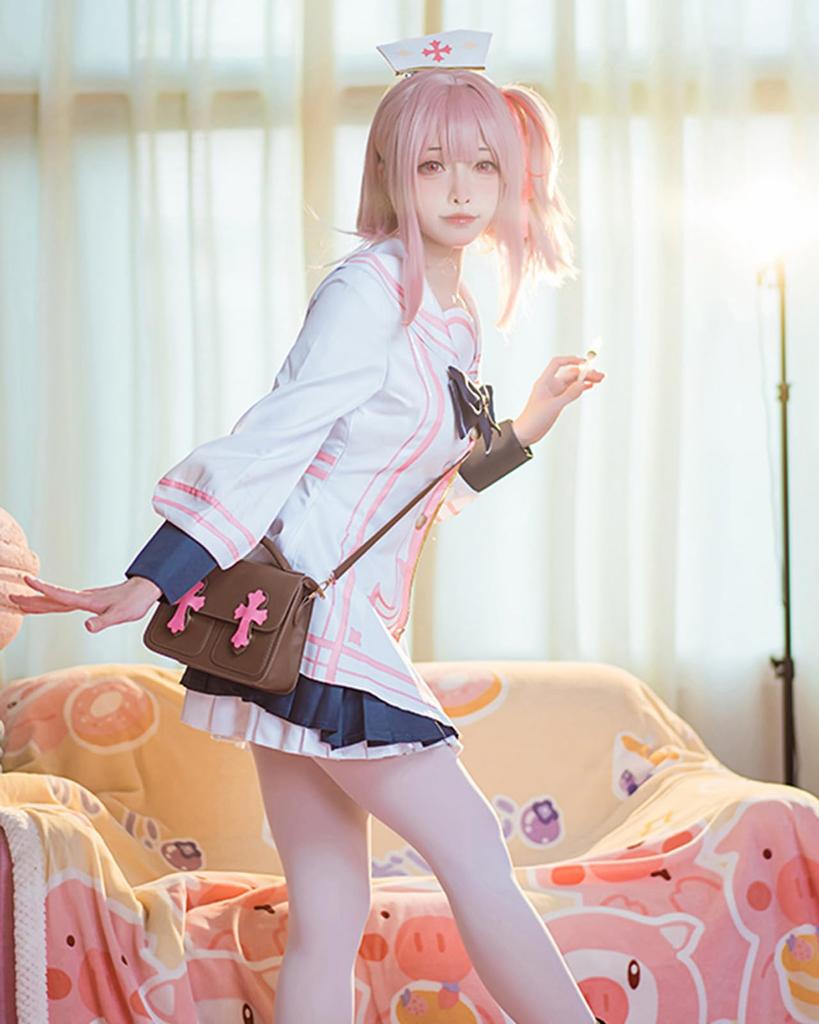 Blue Archive Serina Washimi Cosplay Halloween Blue Aka Nurse [milky Time]