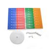 DNA Models Double Helix Structure Teaching Toy ABS Double Helix DIY Human Genes for Biological Science