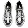 Anta Fuyou Comfortable Minimalist Non-Slip Wear-Resistant Height-Increasing Low-Top Dad Shoes Men sneaker White Black Silver 112618899-2