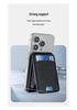 Magsafe-Compatible Magnetic Card Holder and Phone Snap-in Case