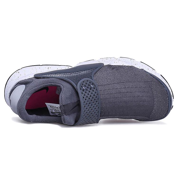 New Nike Sock Dart Wolf Grey/Wolf Grey White Pink Blast 819686-003