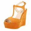 Fashion Women's Open Toe Sandals High Wedge Sexy Club Heel Shoes Wedding Shoes Women Sandals 195-2VE