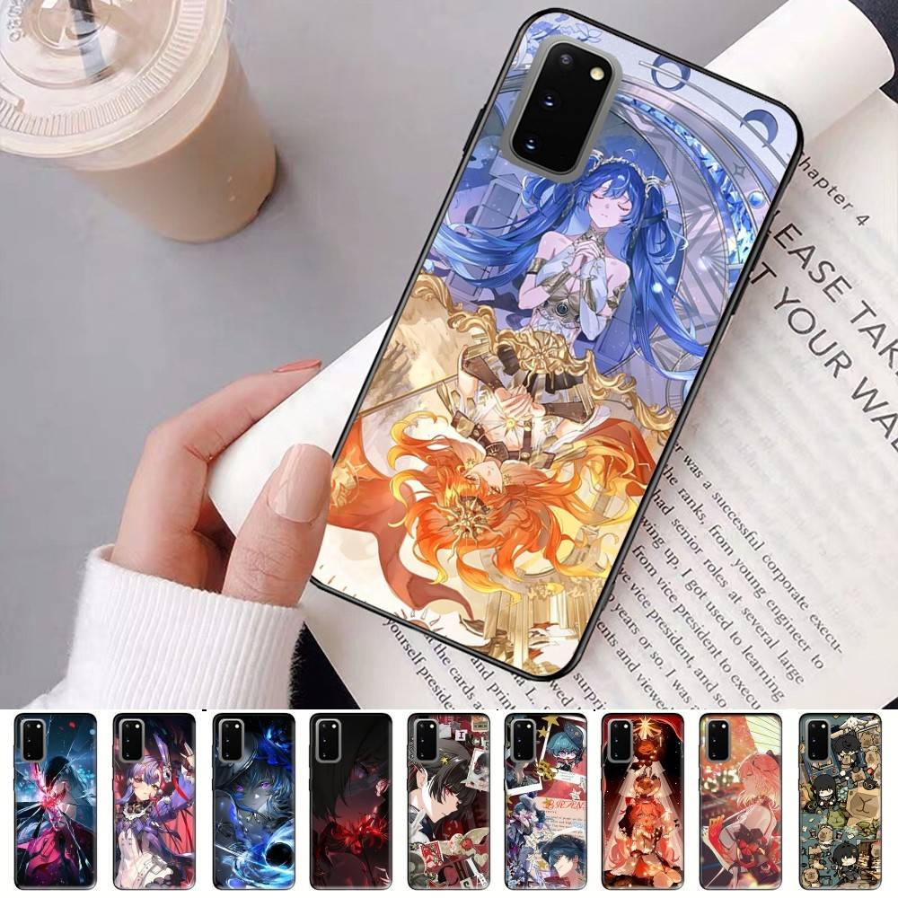 Popular Game Wuthering Waves Phone Case For Samsung S 24 Fe 25 Ultra Plus 20 Lite 21 30 22 23 24 22 Ultra 5G Fundas