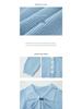 Ai Yuan 2025 Winter Plus Size Women's Loose POLO Collar Lace-up Knit Dress F716