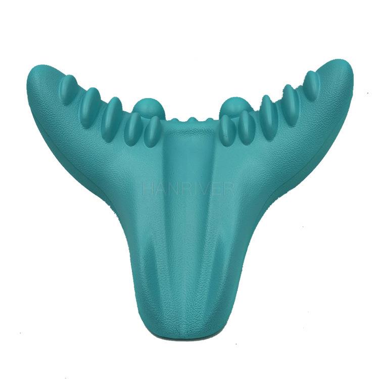 

Neck Massager Relaxation Pillow Portable Gravity Acupressure Massage Pillow Neck Cervical Shoulder Pain Relief Tool синій