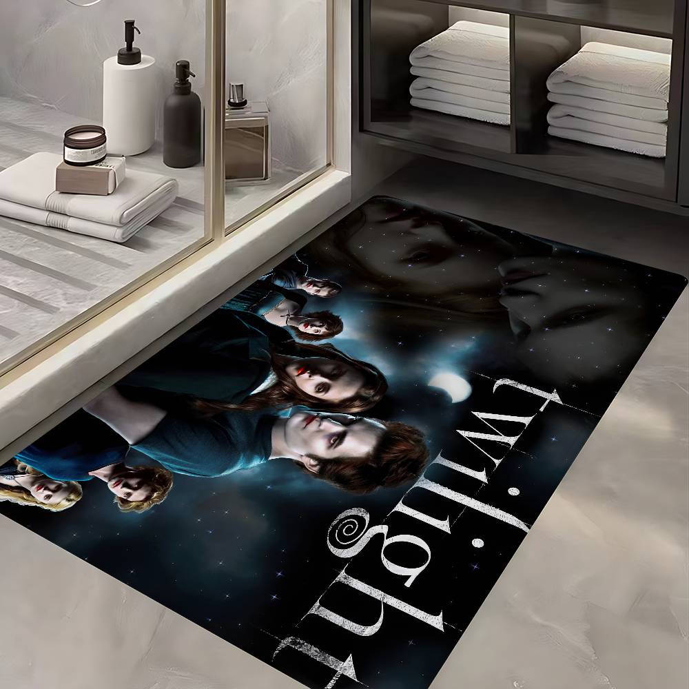 Movie Twilight Room Mats Anti-slip Absorb Water Long Strip Cushion Bedroon Mat Household Carpets