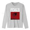 Foals Red Roses Print Mens T Shirt Stylish and Official Design vintage Washed Comfortable Slightly Stretched Unisex Soft