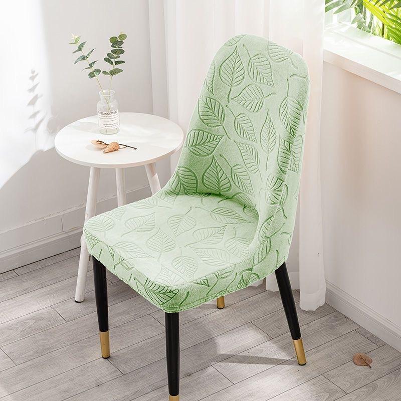 ჟაკარდის მოხრილი სახლის ელასტიური გასქელებული სკამის საზურგე კატის ნაკაწრების მიმართ მდგრადი უნივერსალური სასადილო სკამი