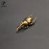 Soild Brass Cricket Figurines Miniatures Desktop Ornaments Tricky Spoof Insect Toy Retro Animal Small Statue Crafts Decorations