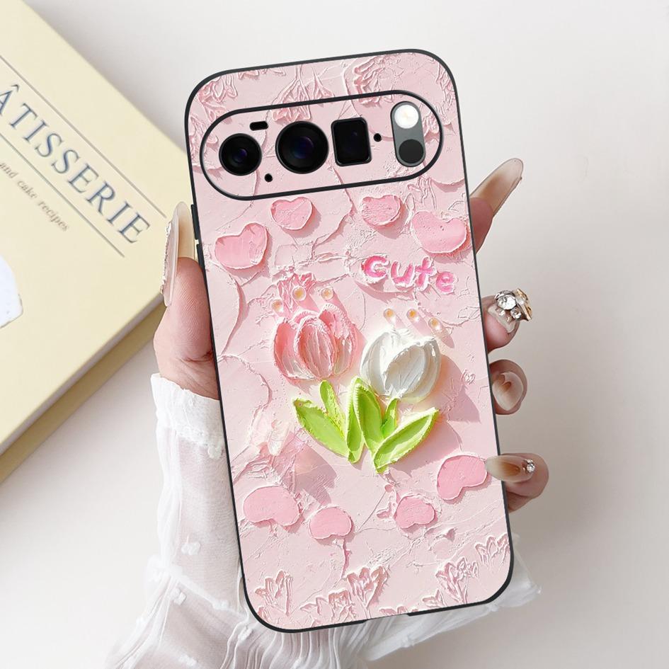 For Google Pixel 10 Case Pixel 10 Pro Cover Cute Rabbit Panda Cat Soft Silicone Matte Phone Cases For Google Pixel10 Pro XL Etui