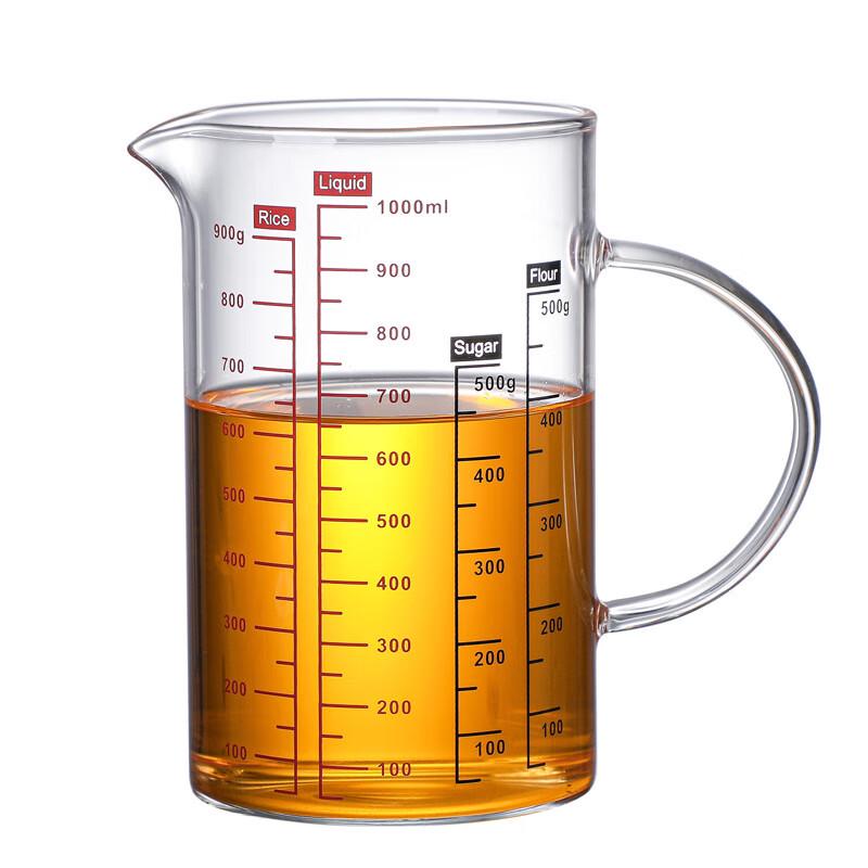 Glass Measuring Pitcher with Handle