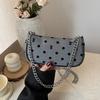 Niche polka dot chain bag women's new versatile messenger bag fashion shoulder armpit bag