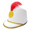 American Marching Band Hat Major with Feather Multipurpose Drum Costume for