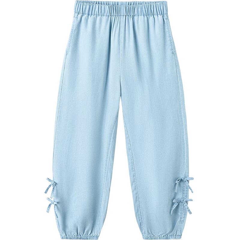 

Balabala Girls Cooling Antibacterial Loose Fit Denim Jeans 120