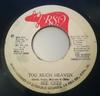 7inch Record BEE GEES  Too Much Heaven  Rest Your Love On RS913 RSO 1978 Jamaica SoulFunk Used
