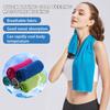 Cooling Fitness Towel Quick Drying Sweat Absorbing Breathable Large Rectangle Men Women Gym Yoga Workout Outdoor Sports Towel