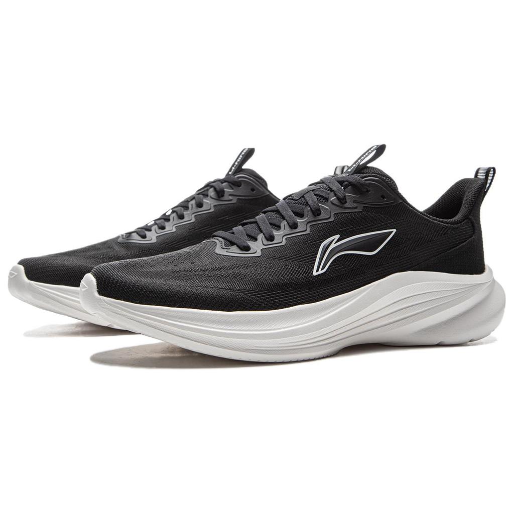 Li Ning Light Breeze Low top LI NING CLOUD Casual Long Distance Running Sprint Running Shoes Men's Black ARSV107-4